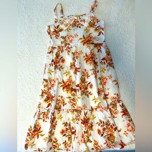 NWT Janie and jack - M cotton girls floral dress